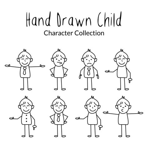 Free Vector Hand Drawn Cartoon Characters