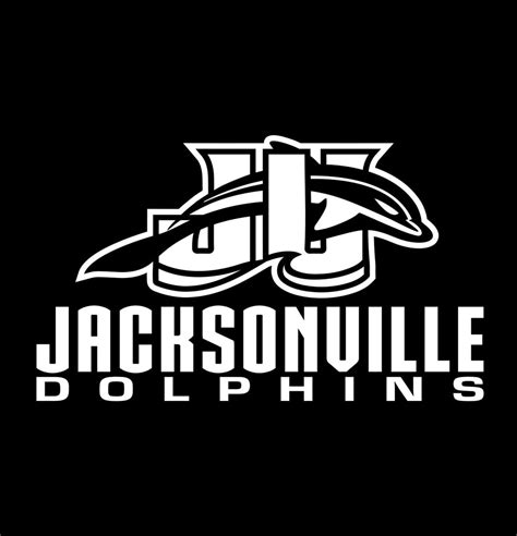 Jacksonville Dolphins 2 decal – North 49 Decals