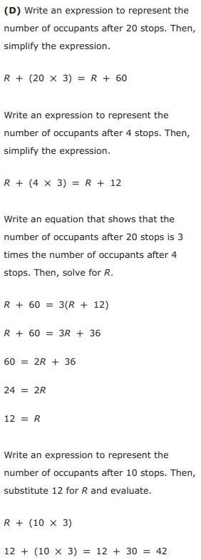 SHSAT Math Student Answer Tables SAT SHSAT BCA Test Prep