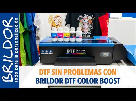 Tintas DTF ColorBoost BRILDOR