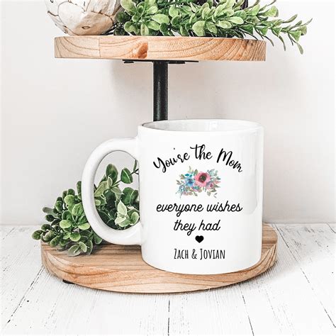 Personalized Mothers Day Mug For Moms Moms Birthday Etsy