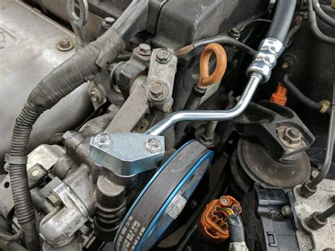 Replacing Power Steering Hose On A Honda Prelude