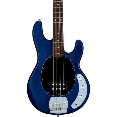 Sterling by Music Man StingRay - Trans Blue Satin | Reverb | Electric ...