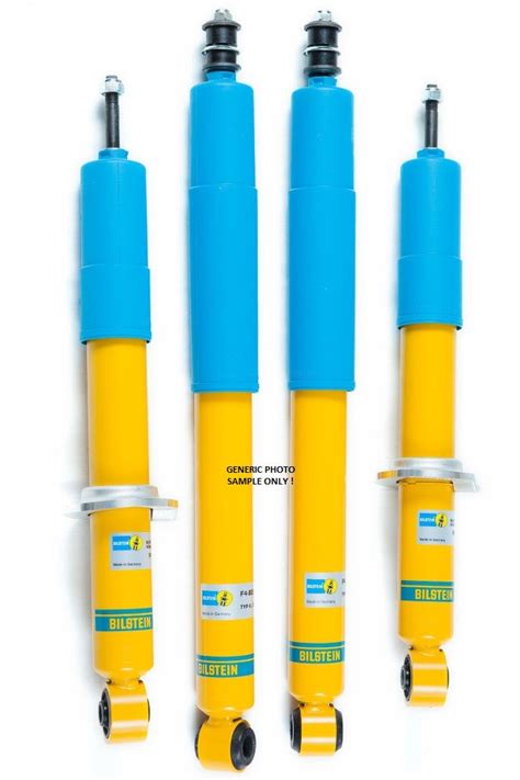 Bilstein B Gas Mq Mr Triton Std Ht Front Struts Rear Shocks Set