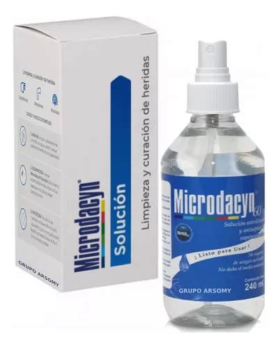 Microdacyn 240 Ml Solución Limpieza Curacion Heridas Envío gratis