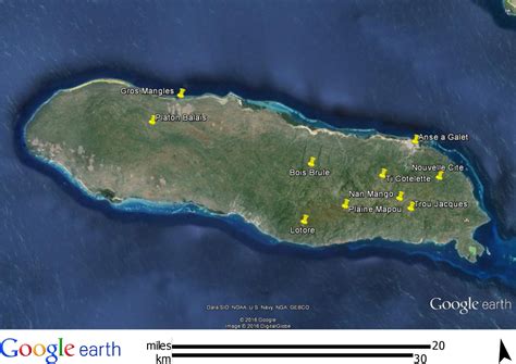 Location - La Gonave Haiti Partnership