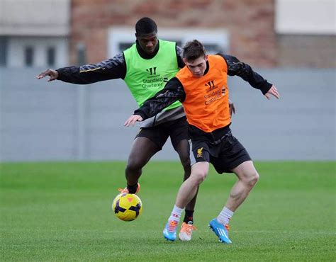 Liverpool Fc Training Before Cardiff City Game Liverpool Echo