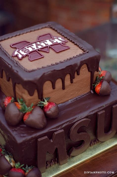 Mississippi State University Cake Msu Grooms Cake Grooms Cake Tables