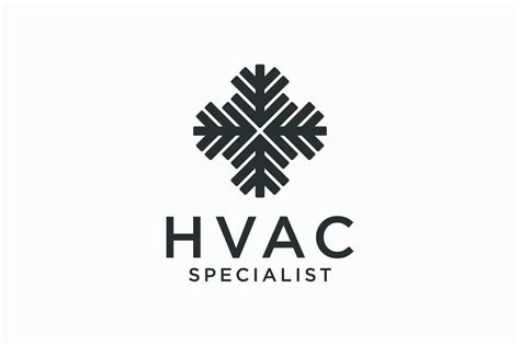 HVAC logo design, heating ventilation and air conditioning, HVAC logo ...