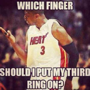 Which finger should I put my third ring on? Miami Heat Dwyane Wade ...