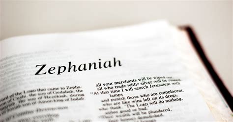 The Secrets From The The Book Of Zephaniah For Your Spiritual Path