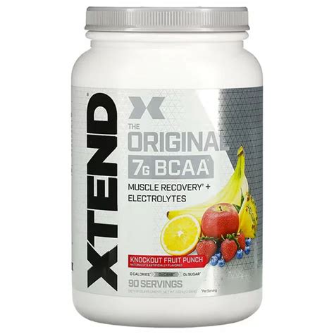 Scivation Xtend Original Bcaa Powder Servings G Muscle