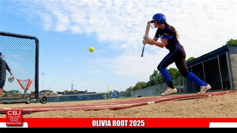 Olivia Root 2025 Outfielder Catcher Softball Skills Video YouTube