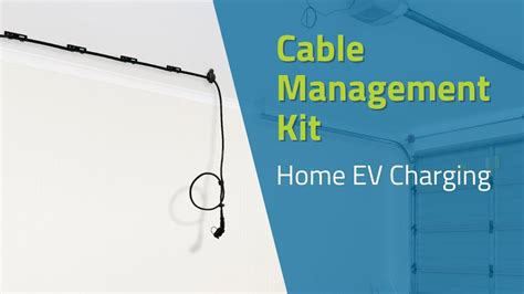 Cable Management Kit For Home EV Charging EvoCharge YouTube