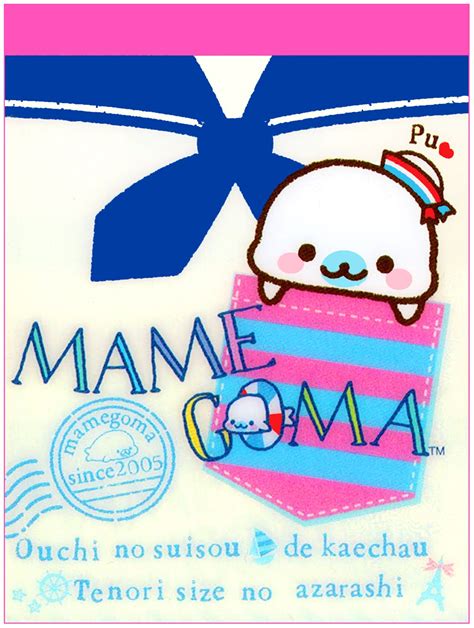 San X Mamegoma Sailor Mini Memo Pad Suit Dibujos Kawaii Kawaii Dibujos