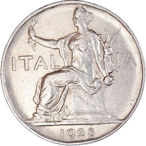 Coin Italy Lira European Coins