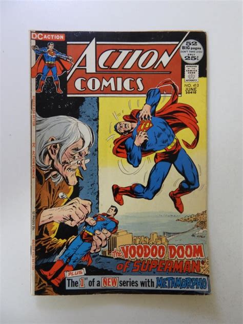 Action Comics Vg Fn Condition Comic Books Bronze Age