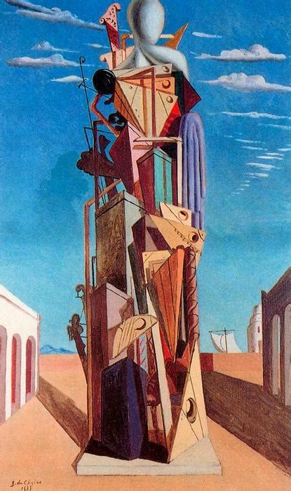 Riproduzioni D Arte La Grande Macchina Di Giorgio De Chirico Ispirato