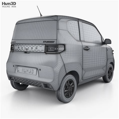 Wuling Hongguang Mini EV 2022 3D model - Vehicles on Hum3D