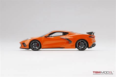 Chevrolet Corvette Stingray 2020 With High Wing Sebring Orange Tintcoat Ripa Srl