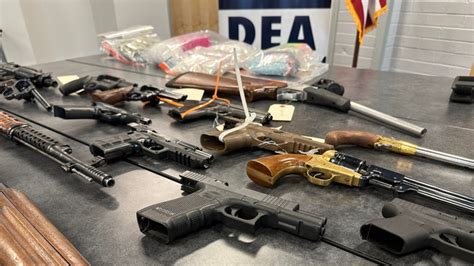 Major Drug Bust In Grants Pass 24 Arrests 37 Firearms And A Massive