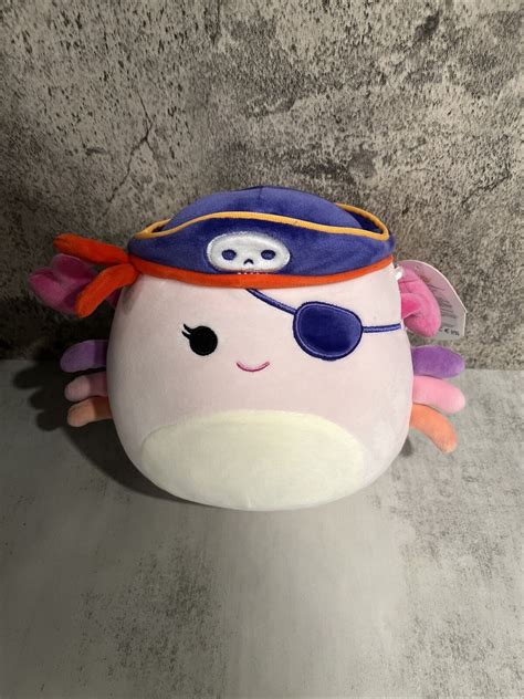 Squishmallows Cailey The Pink Crab Pirate Sealife Plush