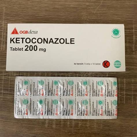 Jual Ketoconazole Mg Strip Tablet Shopee Indonesia