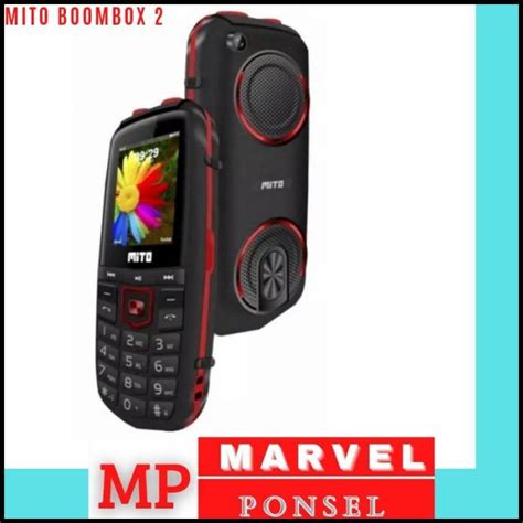 Jual Hp Handphone Mito Boombox Original Sim Baterai Awet Speaker