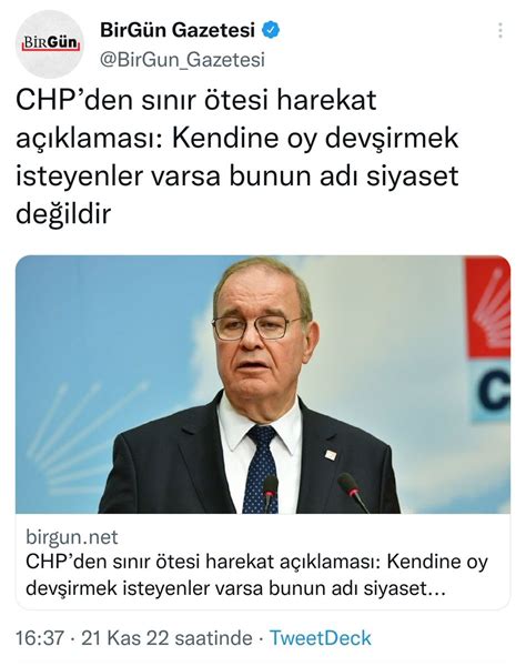 Murat Ecevit on Twitter RT slmhktn CHP Sözcüsü Öztrak