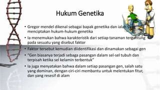 Substansi Materi Genetik PPT