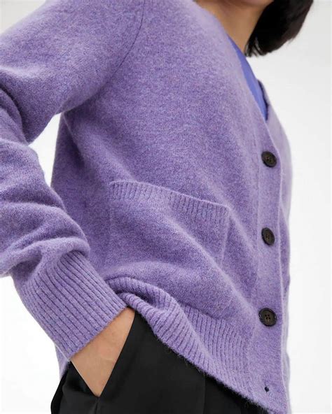 Arket Arketinstagram This V Neck Cardigan Is Knitted