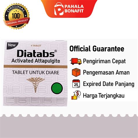 Jual Diatabs Strip 4 Tablet Shopee Indonesia