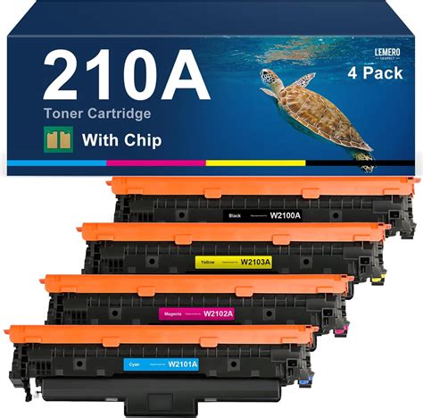 Amazon 210A Toner Cartridge 4 Pack With Chip LemeroUexpect