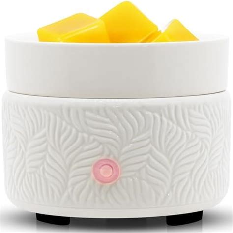 Amazon ElusiaKa Wax Melt Warmer Ceramic 3 In 1 Electric Candle Wax