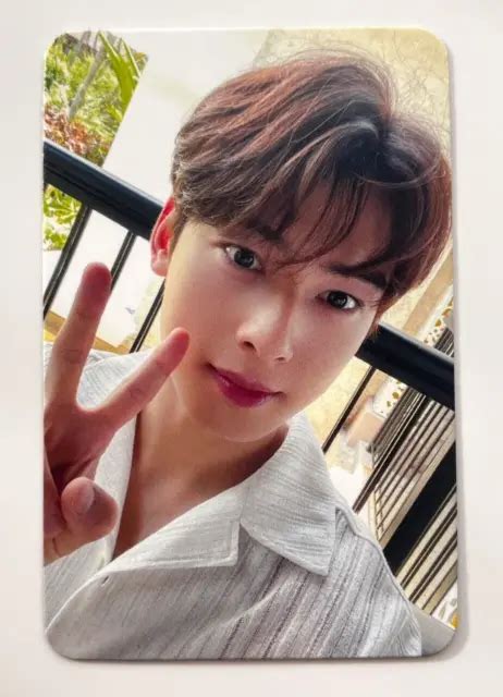 ASTRO CHA EUNWOO 2022 PHOTO BOOK MAGAZINE Tower Records Benefit