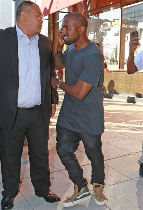 Kanye West Wearing Vans