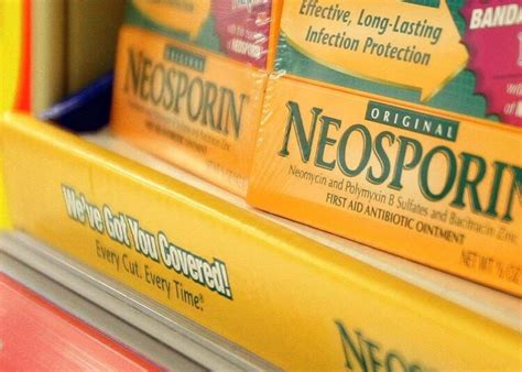 L Antibiotique Courant Neosporin Peut Prot Ger Contre Les Infections