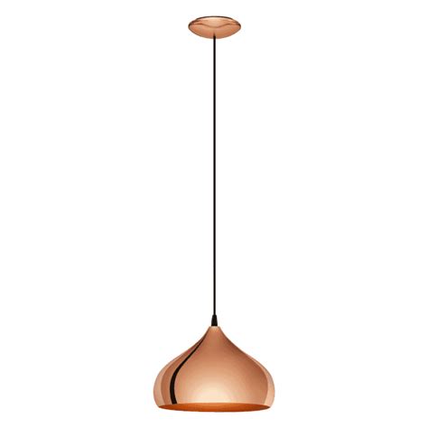 Polished Copper Ceiling Pendant Light Lighting Company