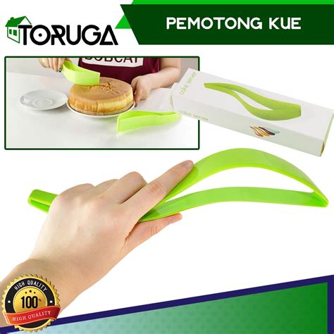 Jual Alat Pemotong Kue Tart Bolu Ulang Tahun Cepat Praktis Cake Slicer