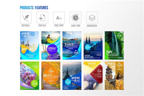 40 Travel Banners Design PSD Template - PsFiles