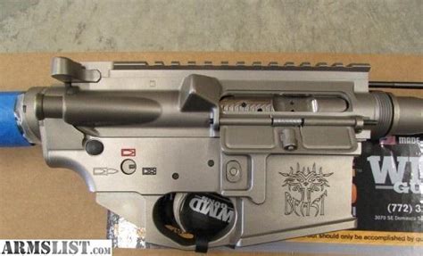 Armslist For Sale Wmd Beast Ar 15 Nib X Nickel Boron Chasis Nibgar15