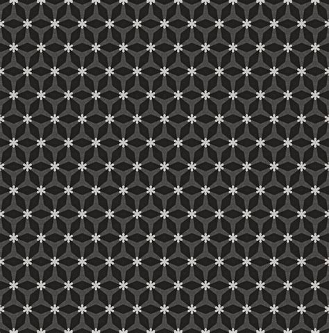 Premium Photo | A black and white pattern with a star pattern.