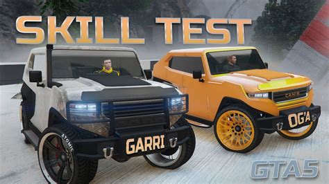 Garridan Skill Test Gta Online Khivagame Fezot Youtube