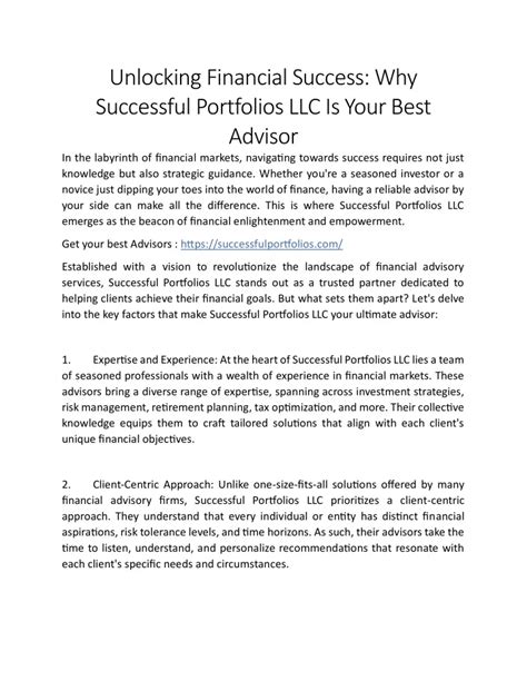 Ppt Unlocking Financial Success Pdf Powerpoint Presentation Free