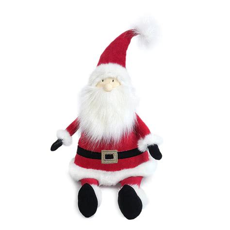 Santa Claus Stuffed Doll – Modern Display