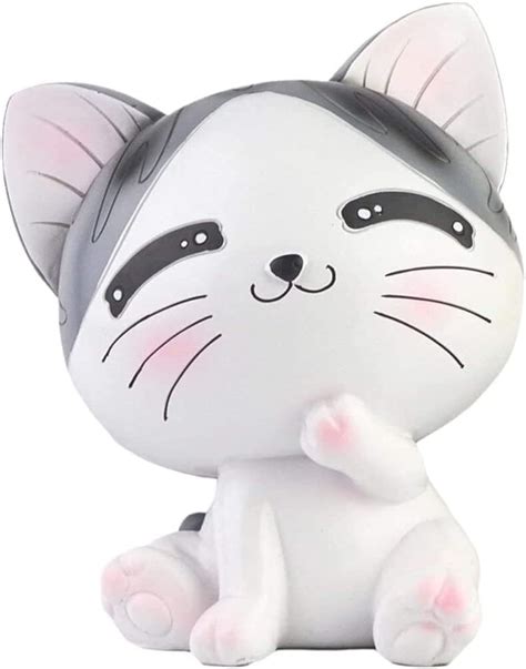 Amazon co jp GOOFFY 貯金箱 マネーバンク かわいい立ち猫 樹脂貯金箱 コインバンク マネーバンク ホームデコレーション用