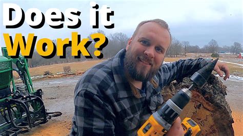 Do Wood Splitting Drill Bits Work Johnny Counterfit