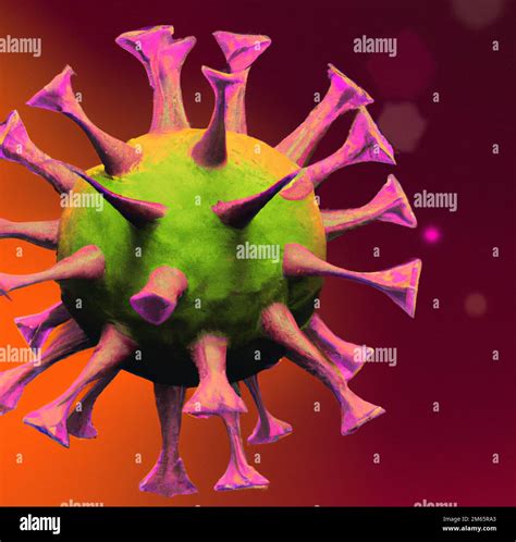 corona virus structure image Stock Photo - Alamy