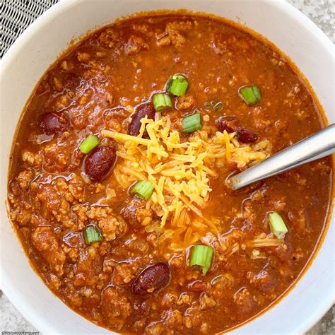 {video} The Best Turkey Chili Recipe Slow Cookerinstant Pot 4 Fit Slow Cooker Queen