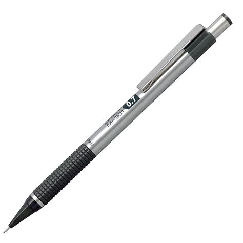 Zebra M 301 Stainless Steel Mechanical Pencil Black 7mm The Home